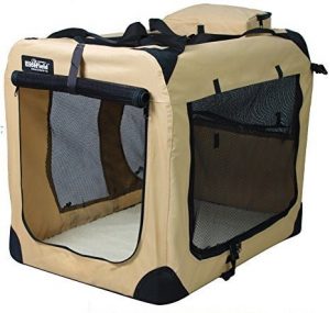 EliteField 3-Door Folding Soft Crate