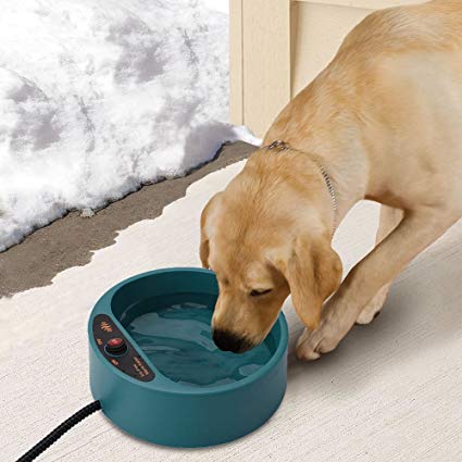 Petleso Dog Heated Dog Water Bowl