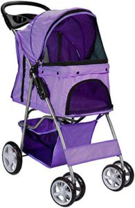 Paws & Pals 4 Wheeler Elite Jogger Pet Stroller Cat or Dog