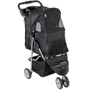 VIVO Three Wheel Pet Stroller