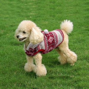 Beirui Christmas Cute Fleece Dog Jacket