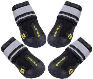 QUMY Waterproof Dog Boots