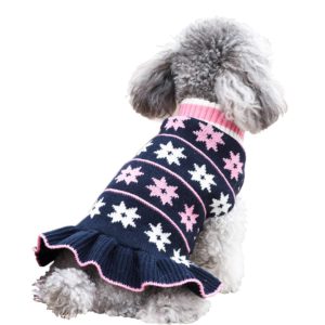 kyeese Fashion Dog Sweater Dress