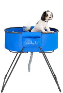 Standing Boat Elevated Folding Pet Bath Tub