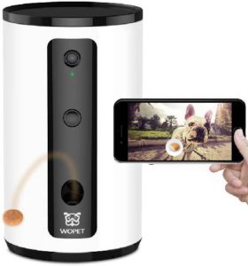 WOPET Dog Treat Dispenser with Camera