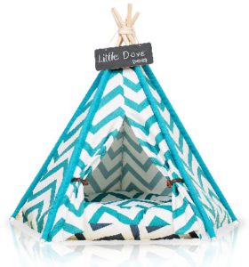 little dove Dog Tent with Cushion