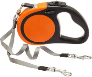 KOOLTAIL Dual Retractable Dog Leash